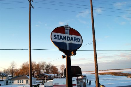 Tashmoo Park - Vintage Standard Sign